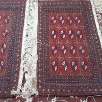قالیچه و پشتی دستباف و۳عدد فرش دستباف|فرش|مشهد, شهید قربانی|دیوار