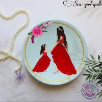 دیوارکوب سفالی برای روز مادر