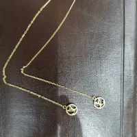 گوشواره بخیه ای لویی ویتون