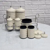 پاسماوری7پارچه قاشق چنگال خردکن سرخ کن اتو آسیاب|ظروف نگهدارنده، پلاستیکی، یک‌بارمصرف|قم, علی آباد سعدگان|دیوار