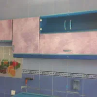 کابینت دست دوم فلزی آبی در حد نو|مصالح و تجهیزات ساختمان|خمینی‌شهر, |دیوار