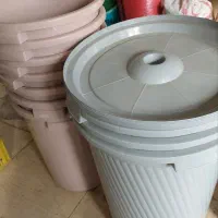 سطل|ظروف نگهدارنده، پلاستیکی، یک‌بارمصرف|شیراز, شهرک گلها|دیوار