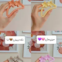 کلیپس مو طرح دو گل