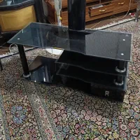 میز تلویزیون شیشه ای