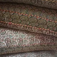 ۴ عدد پشتی ترمه