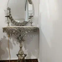 آیینه شمعدان در دو