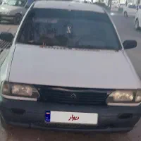 پراید سفید 85 دوگانه دست