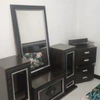 سرویس خواب تخت میزارایش کمد لباس پاتختی
