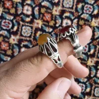 2عددانگشترنقره مردانه|بدلیجات|ورامین, ورامین|دیوار