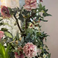 گل منصوعی خیلی زیبا|گل مصنوعی|مسجد سلیمان, |دیوار