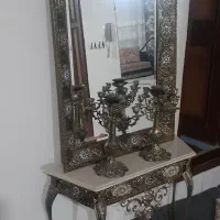 آینه شمعدان در حد برنج