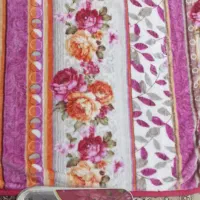 پتو مخمل گلبافت مارک MEGGO PS دونفره سایز 220در240|رختخواب، بالش، پتو|گنبد کاووس, |دیوار