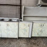 کابینت همراه با هود|آبچکان و نظمدهنده ظروف|ایذه, |دیوار