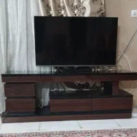 فروش فوری میز TV هایگلاس صفحه بالا شیشه
