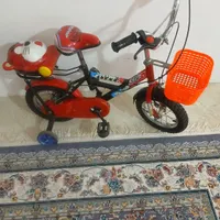 دوچرخه دخترانه وپسران سایز ۱۲نو