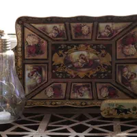 ظرف سینی پیاله قاشق بستنی خوری لمونژ دکوری قهوه ای|ظروف سرو و پذیرایی|مشهد, کوشش|دیوار