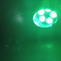 چراغ  ( لامپ  )  ال ای دی LED سبز|لامپ و چراغ|اهواز, کمپلو جنوبی|دیوار