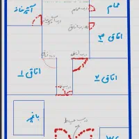 خانه حیاط دار بزرگ