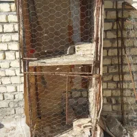 قفس جفت کن دوطبقه باقوطی