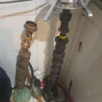 قلیان چوبی بزرگ چوب گردو