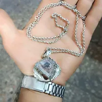 زنجیر و توسینه ای نقره|جواهرات|خمینی‌شهر, |دیوار