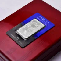 شمش نقره یک اونسی پارسیا با عیار 999.9 PARSIA|جواهرات|مشهد, عنصری|دیوار