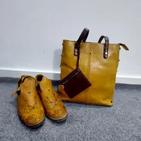 کیف وکفش چرم اصل