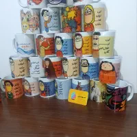 چاپ طرح دلخواه روی ماگ سابلیمیشن چینی درجه1 یلدایی