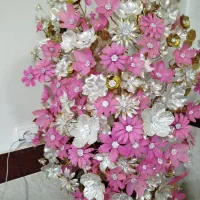 گل کریستال|گل مصنوعی|هشتگرد, شهرک وحدت|دیوار