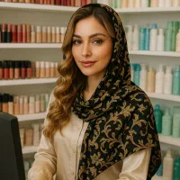 فروشنده خانم