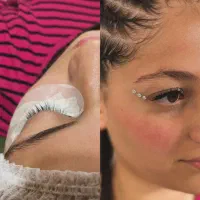 Eyelash Extension+Eyebrow Lifting