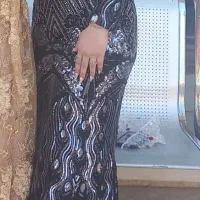 پیرهن مجلسی مدل ماهی با توربان