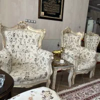 فروش مبل سلطنتی ۹ نفره|مبلمان خانگی و میز عسلی|مهاجران, |دیوار