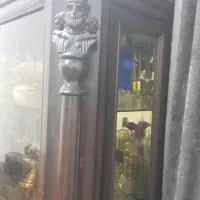 بوفه طرح فروهر چوب گردو|بوفه، ویترین، کنسول|خرمشهر, |دیوار