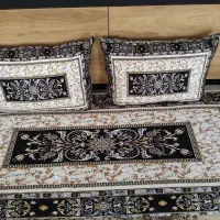 رو بالشتی دورو مخمل|رختخواب، بالش، پتو|تربتحیدریه, اندیشه|دیوار