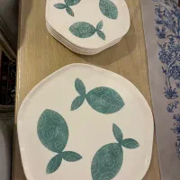 دیس و پیش دستی دفرمه طرح ماهی