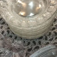 ظرف شیشه ای 4 دست500