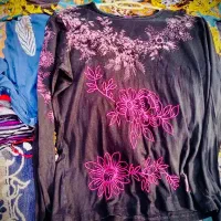 بلوز تیشرت لته ای زنانه ۵۵ هزار|لباس|چابهار, |دیوار