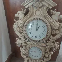 ساعت دیواری طرح چوب