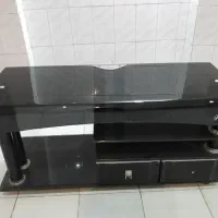 میز تلویزیون شیشه ایتالیایی