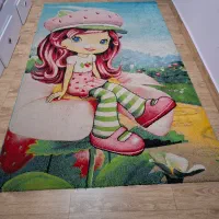 فرش دختر کفشدوزکی