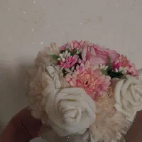 تعدادی باکس گل ودست گل ویک قفل دستگیره درب چوبی|صنایع دستی و سایر لوازم تزئینی|قم, چهل اختران|دیوار