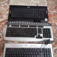 کیبورد تمیز وسالم