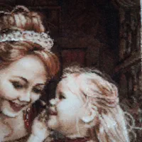 تابلوفرش دستبافت راز جودی مادر و کودک|تابلو فرش|گالیکش, |دیوار