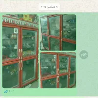 یخچال شش درب مغازه ای، یک طرف ویترین