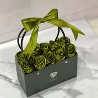 کیف گل رز|گل مصنوعی|کیش, |دیوار