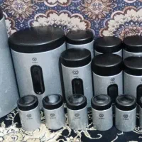 سرویس آشپزخونه ۱۷ پارچه استیل مارک اورانوس حد نو