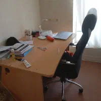 میز مطالعه اداری MDF با صندلی