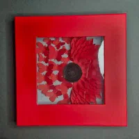 جعبه کادویی، هدیه، گل قاب، هدیه خاص، کادو تولد