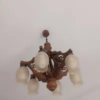 لوستر چوبی|لوستر و چراغ آویز|گرگان, |دیوار